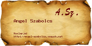 Angel Szabolcs névjegykártya